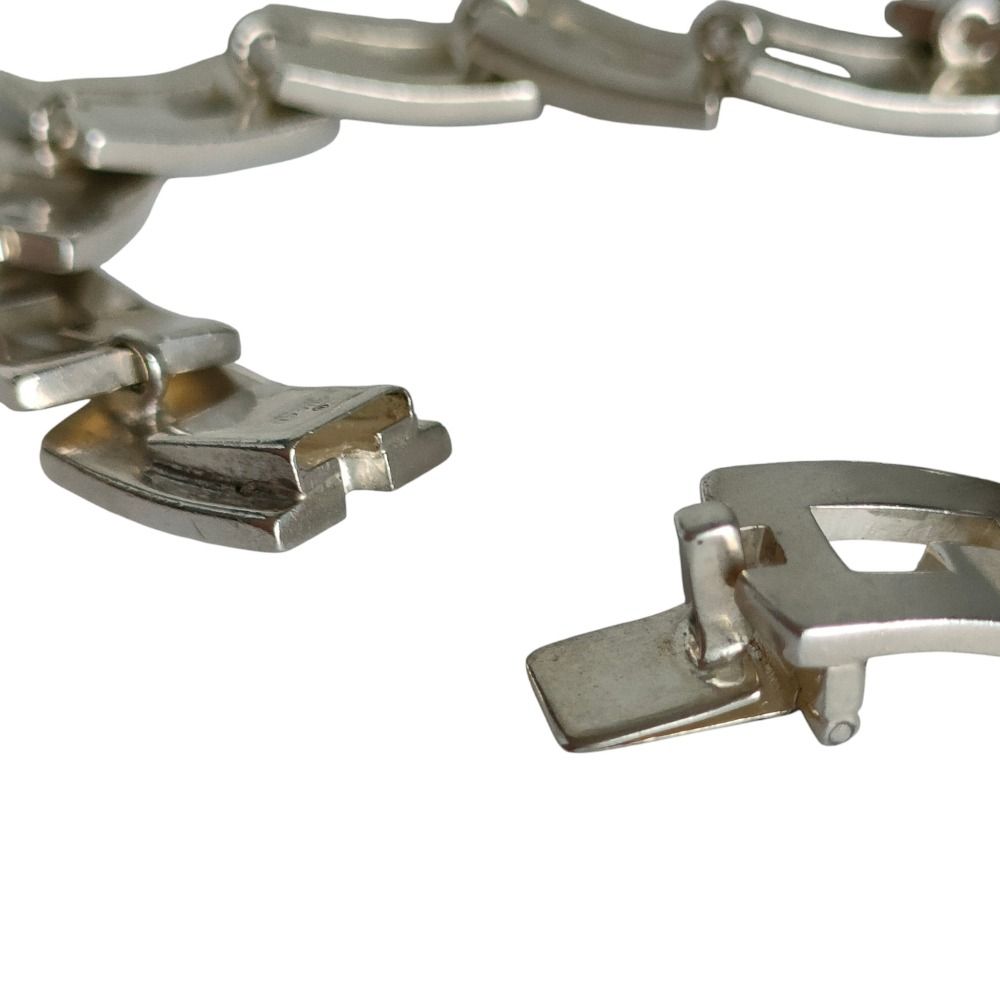Gucci Vintage 925 Logo Link Bracelet Silver — view 7
