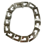 Gucci Vintage 925 Logo Link Bracelet Silver