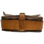 Louis Vuitton Cartouchiere Monogram Shoulder Bag Brown — view 5
