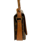 Louis Vuitton Cartouchiere Monogram Shoulder Bag Brown — view 4
