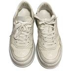 Gucci GG Leather Sneakers 6.5 White — view 3
