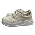 Gucci GG Leather Sneakers 6.5 White
