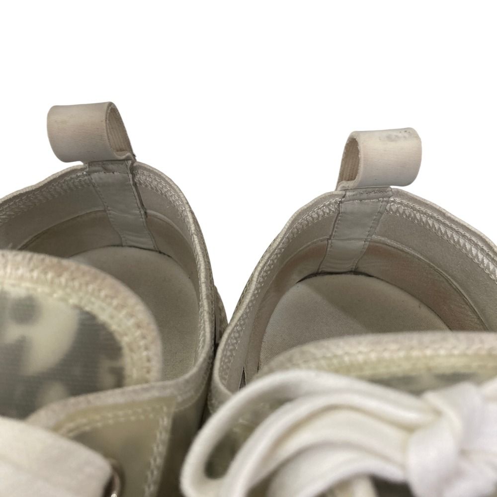 Dior Oblique Low Cut Sneakers 44 White Gray — view 3
