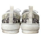 Dior Oblique Low Cut Sneakers 44 White Gray — view 8