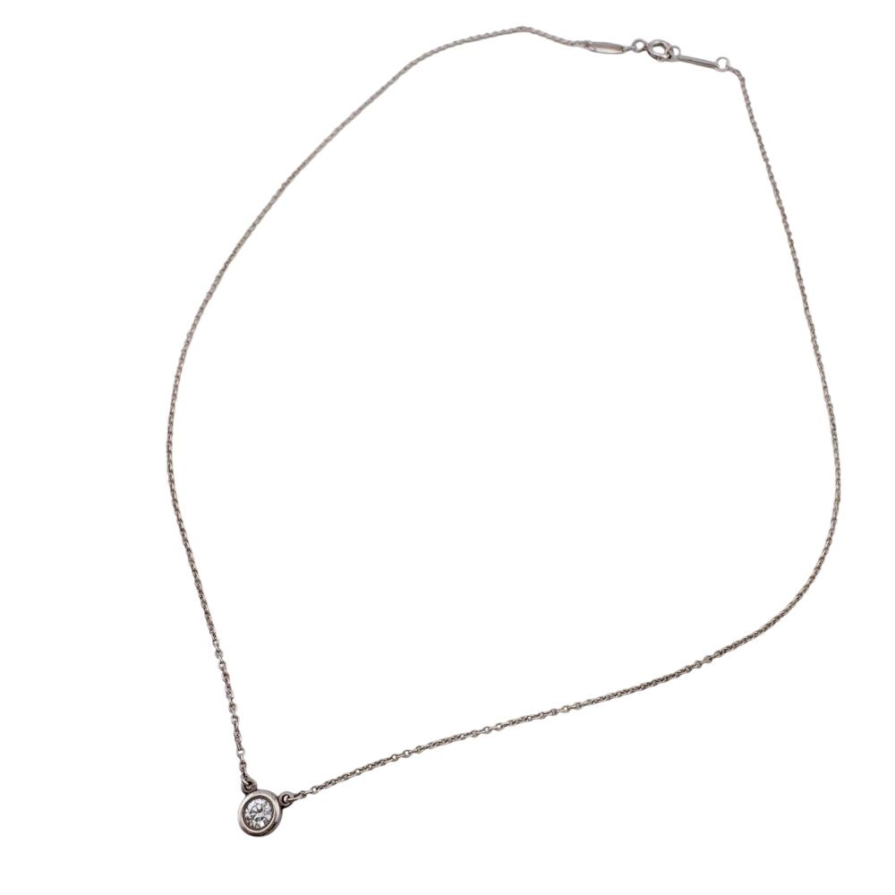Tiffany & Co 925 Diamond Mont Choker by the Yard Necklace — view 2