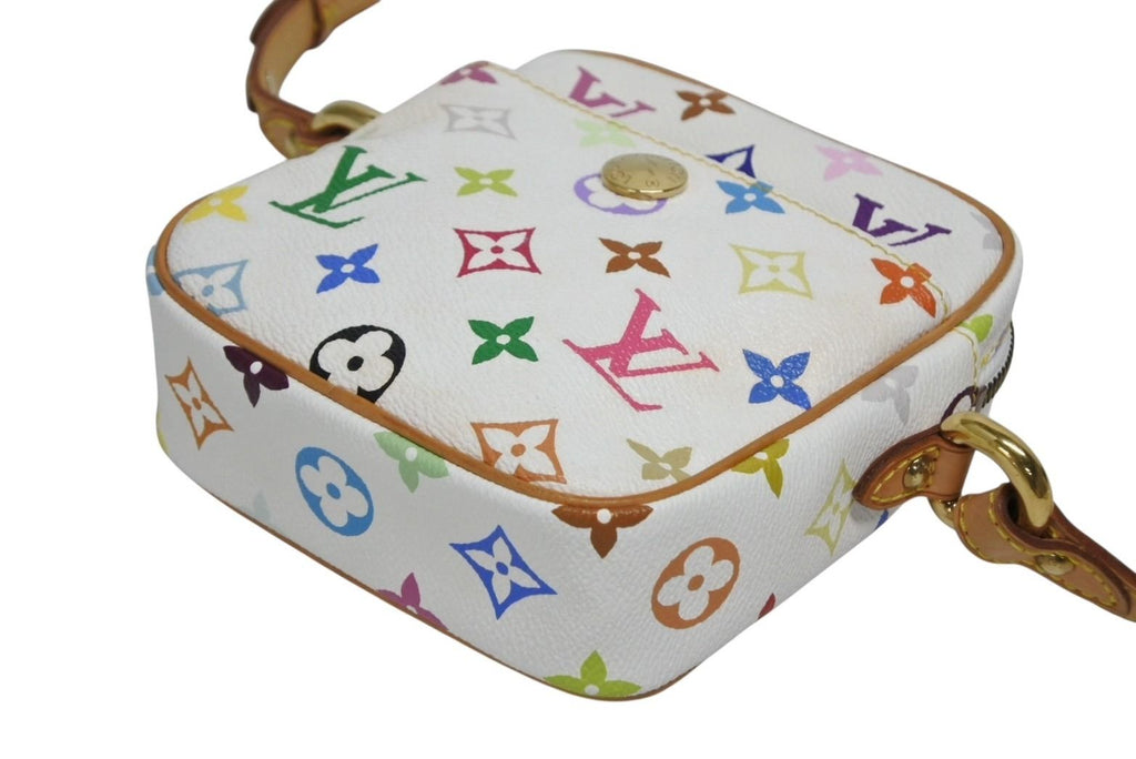 Louis Vuitton Shoulder Bag Lift Blanc Monogram Multicolor Gold — view 7