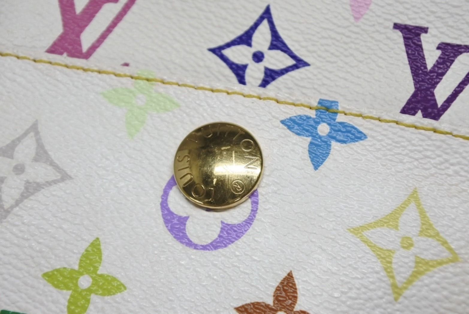 Louis Vuitton Shoulder Bag Lift Blanc Monogram Multicolor Gold — view 6