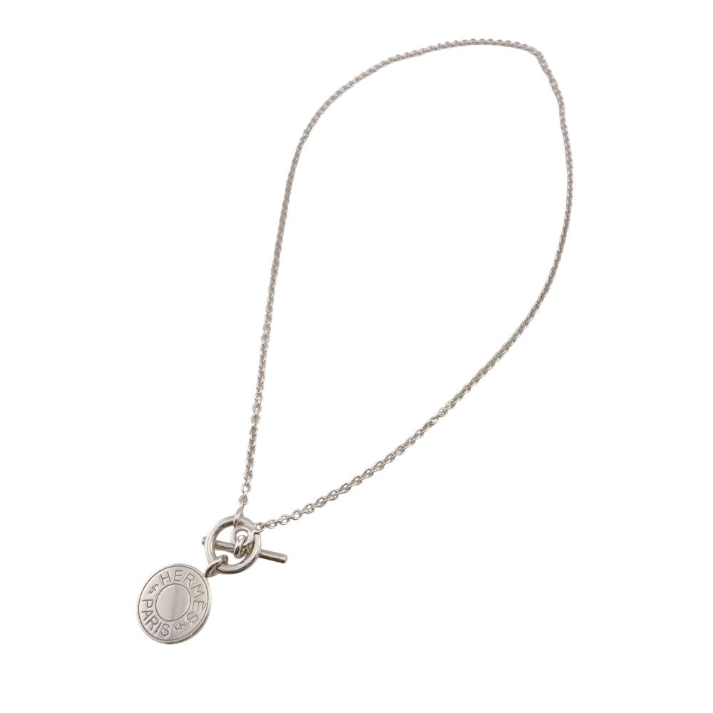 Hermes Logo Chain 925 Necklace — view 2