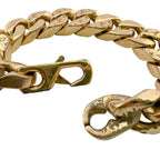 Louis Vuitton Bracelet Chain Links Monogram Bangle — view 6