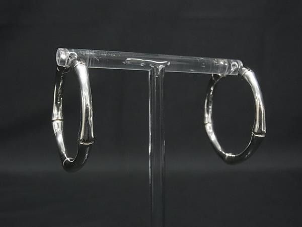 Gucci Earrings Bamboo Silver