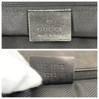 Gucci Black Gold GG Canvas Leather 002 Tote Shoulder — view 3