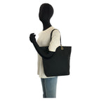 Gucci Black Gold GG Canvas Leather 002 Tote Shoulder — view 6