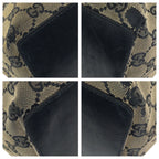 Gucci Beige Black Gold GG Canvas Leather 002 Tote Shoulder — view 3