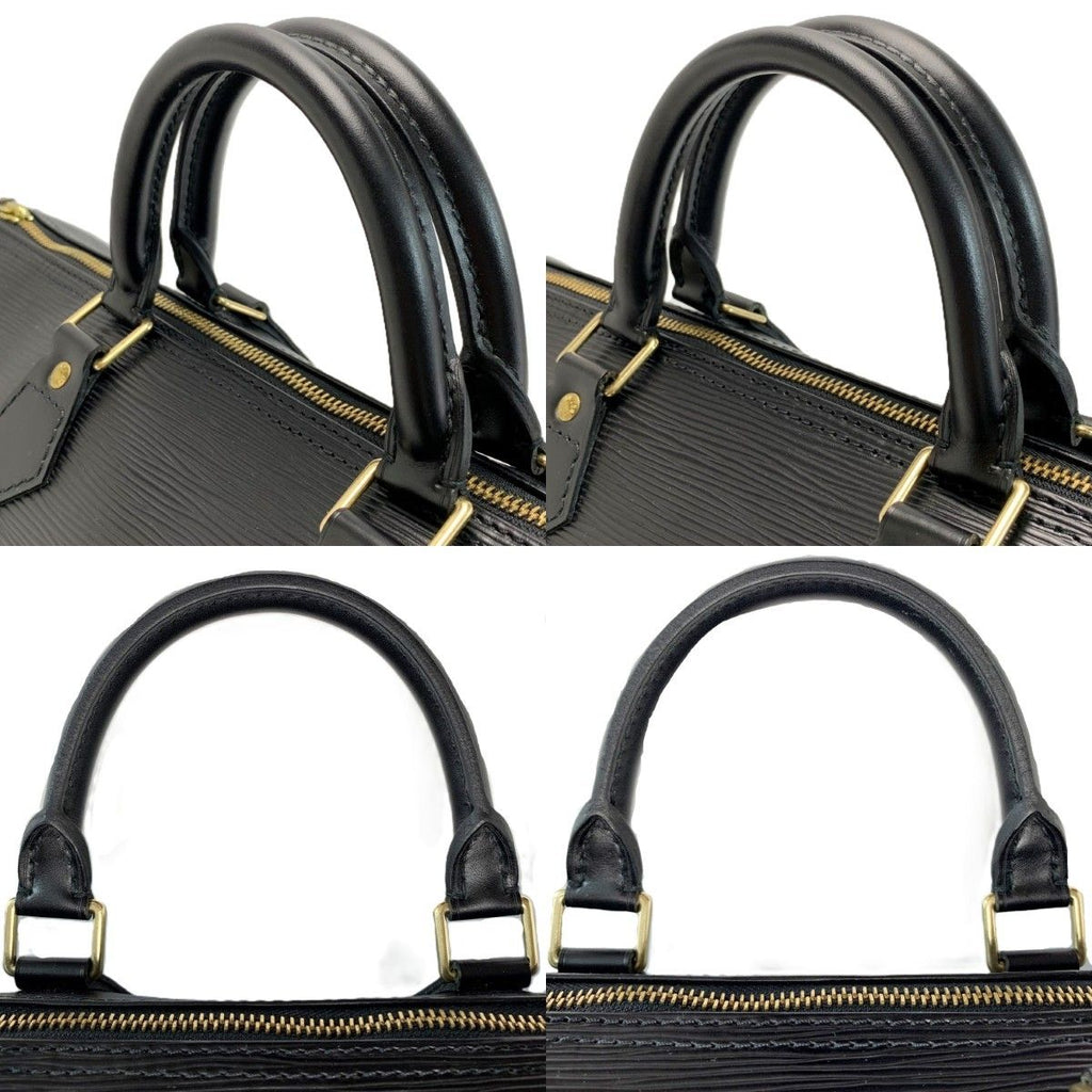 Louis Vuitton Epi Speedy 35 Boston Bag Noir Padlock &key X2 — view 6