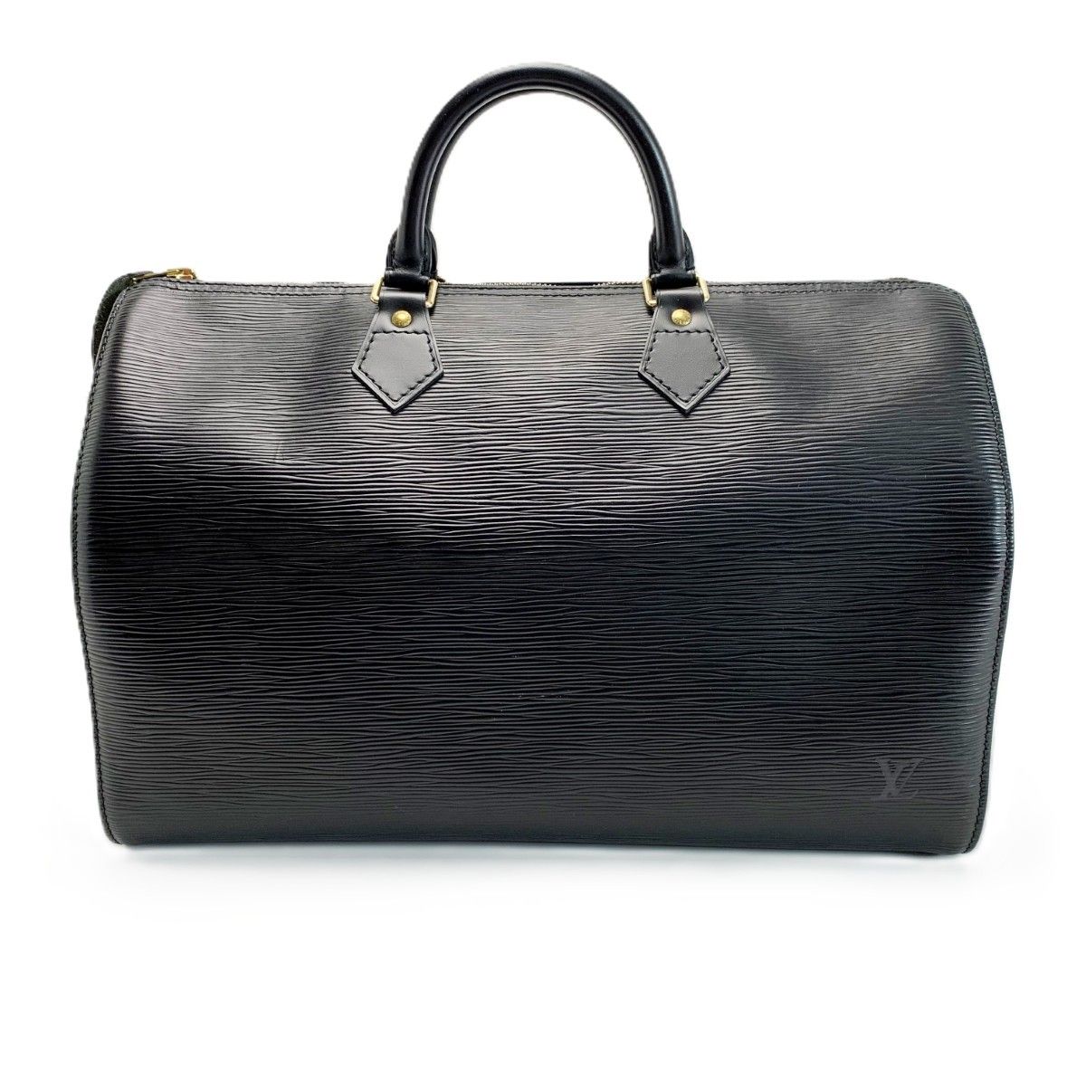Louis Vuitton Epi Speedy 35 Boston Bag Noir Padlock &key X2 — view 2