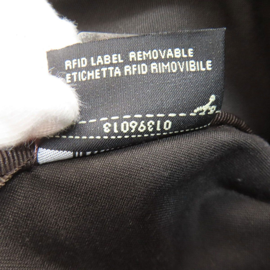Fendi Logo Patch Backpack Nylon Polyurethane — view 8