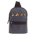 Fendi Logo Patch Backpack Nylon Polyurethane