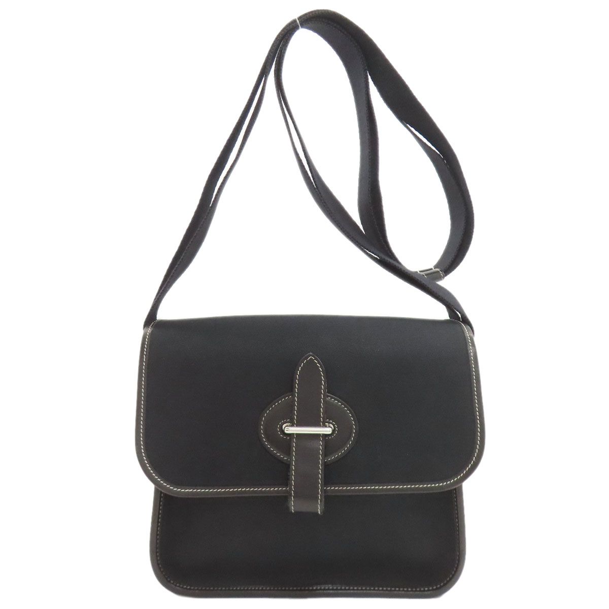 Hermes Buenaventura Mini Handbag Toile