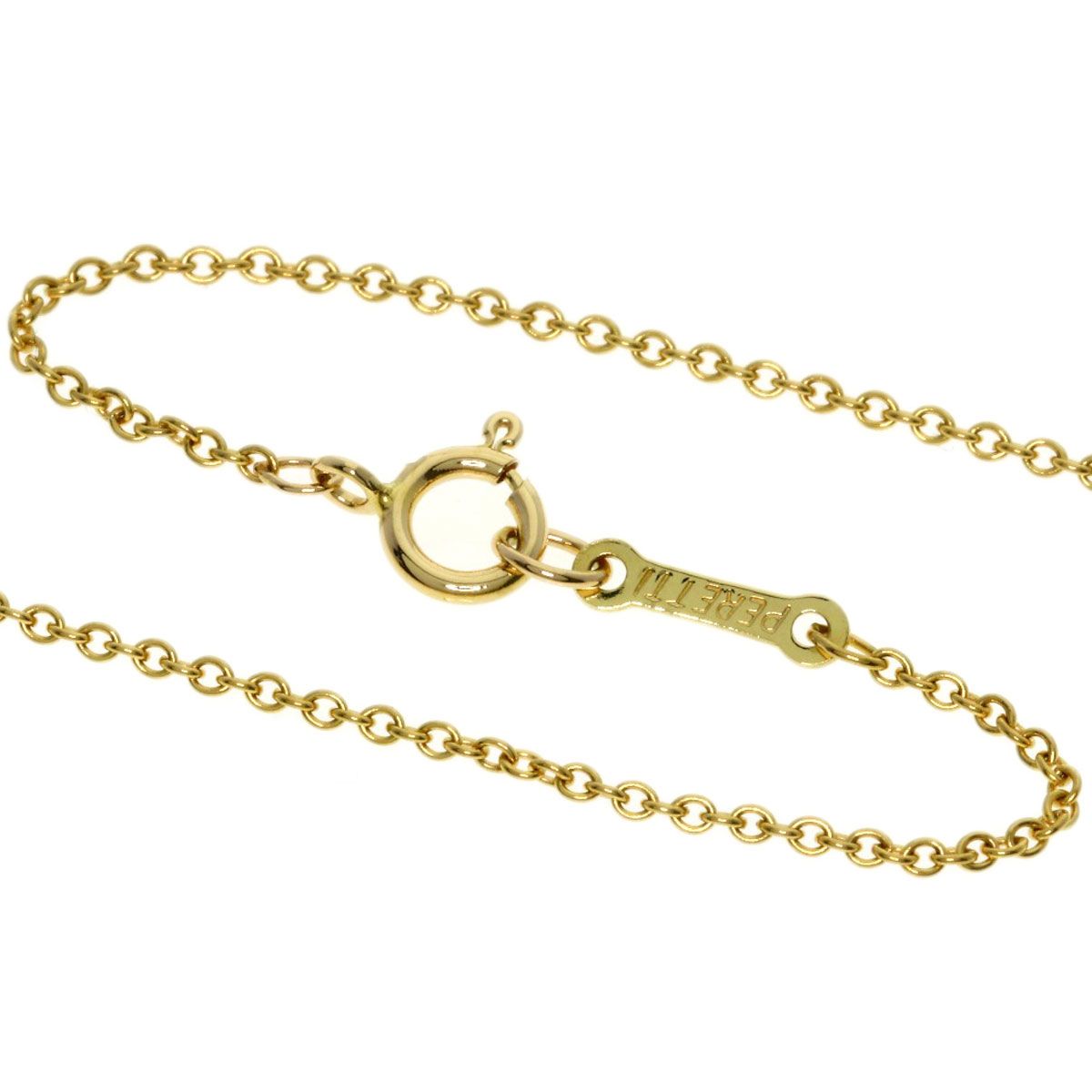 Tiffany & Co Leaf Necklace 18k Yellow Gold — view 3