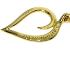 Tiffany & Co Leaf Heart Necklace 18k Yellow Gold — view 5