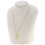 Tiffany & Co Leaf Heart Necklace 18k Yellow Gold — view 4