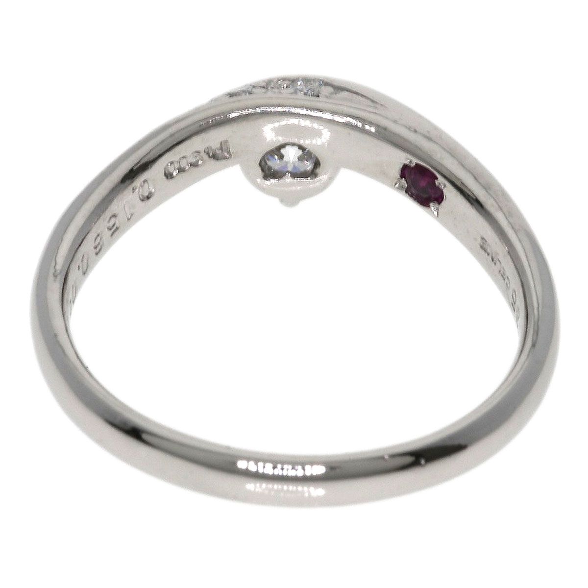 Celine Ruby Diamond Ring — view 4