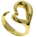 Tiffany & Co Open Heart Ring 18k Yellow Gold