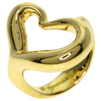 Tiffany & Co Open Heart Ring 18k Yellow Gold — view 2