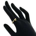 Dior Heart Diamond Ring 18k Yellow Gold — view 5
