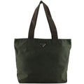 Prada Nylon Khaki Tote
