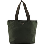 Prada Nylon Khaki Tote