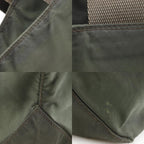 Prada Nylon Khaki Tote — view 8