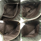 Prada Chain Tote Shoulder Nylon Khaki — view 6