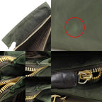 Prada Chain Tote Shoulder Nylon Khaki — view 8
