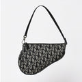 Dior Trotter Saddle Bag Pouch Navy