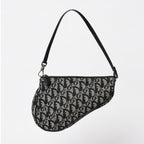 Dior Trotter Saddle Bag Pouch Navy