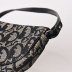 Dior Trotter Saddle Bag Pouch Navy — view 7