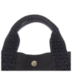 Hermes Her Line Gray Silver Polyamide Polyester Tote — view 5