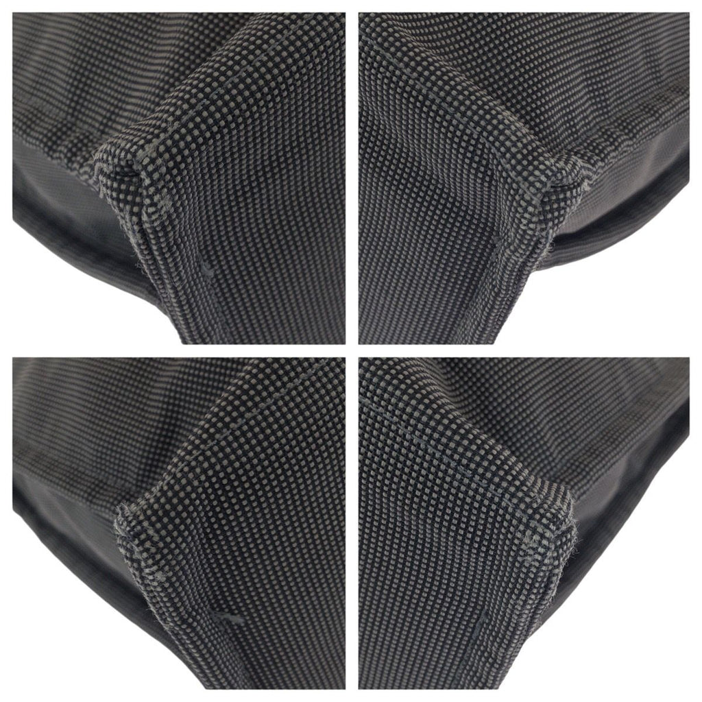 Hermes Her Line Gray Silver Polyamide Polyester Tote — view 3