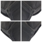 Hermes Her Line Gray Silver Polyamide Polyester Tote — view 3
