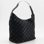 Gucci GG Suede Black Shoulder — view 3
