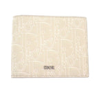 Dior Gravity Bifold Wallet Calf Beige