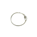 Tiffany & Co Vintage Double Loop Bangle 925 Sterling Silver Bracelet — view 5
