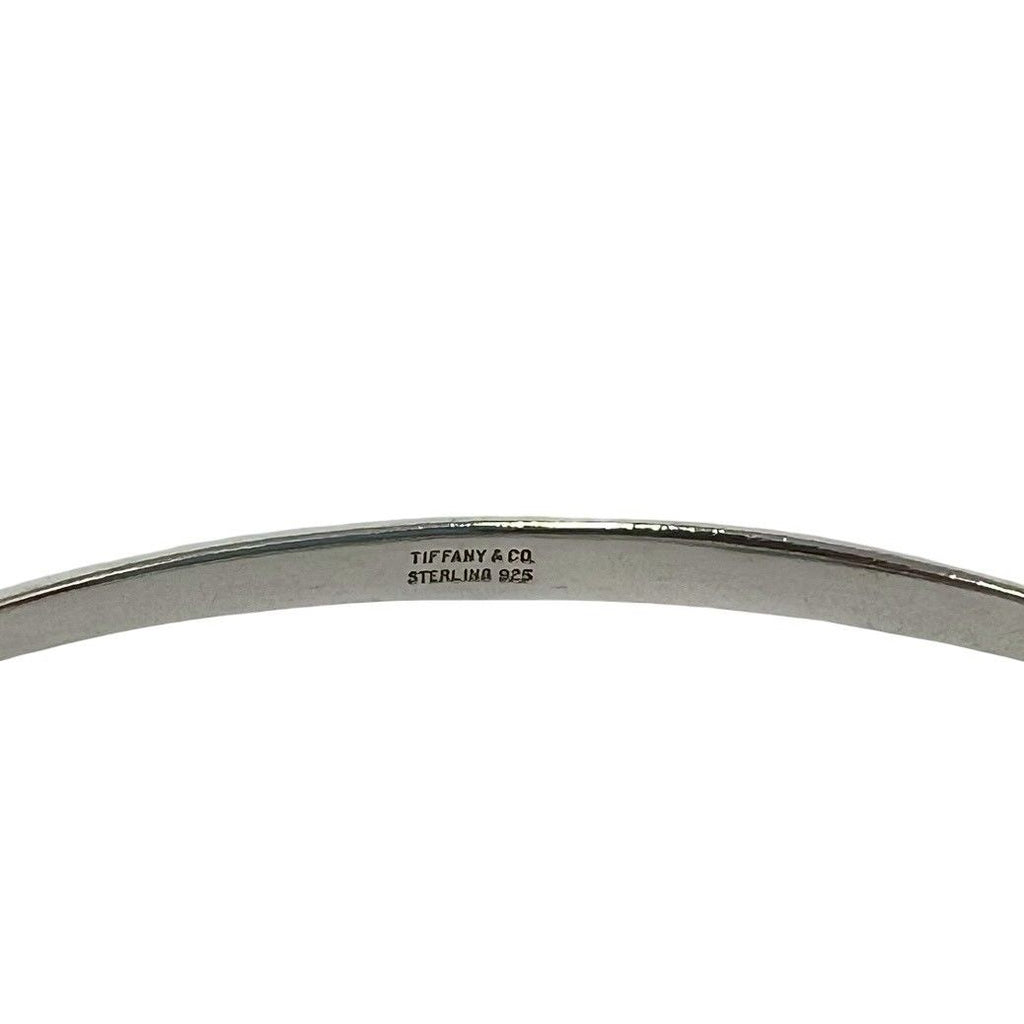 Tiffany & Co Vintage Double Loop Bangle 925 Sterling Silver Bracelet — view 3