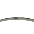 Tiffany & Co Vintage Double Loop Bangle 925 Sterling Silver Bracelet — view 3