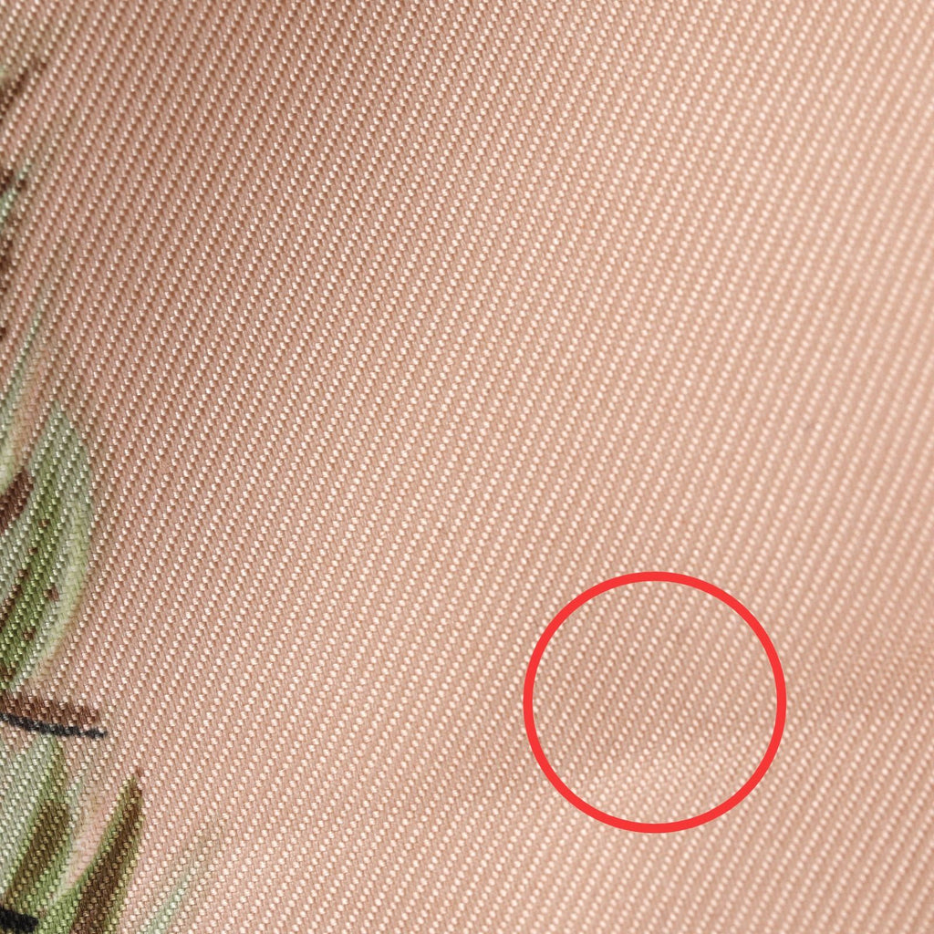 Hermes Carre 90 Equateur Red Directly Below the Road Silk Pink Scarf — view 9