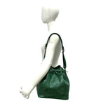 Louis Vuitton Vintage Petit Noe Epi Leather Drawstring Shoulder Bag Borneo Green — view 2