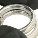 Hermes Vertiges Ring 925 Sterling Silver — view 3