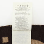 Gucci GG Jacquard Wool Silk Beige Scarf — view 7