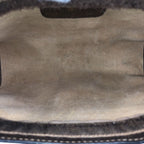 Gucci Vintage Sherry Line Beige Brown GG Supreme Canvas Clutch — view 8